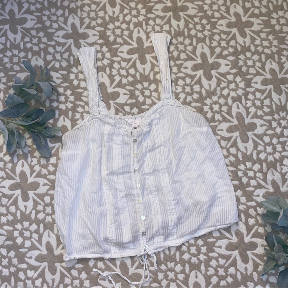 Thick strap top.